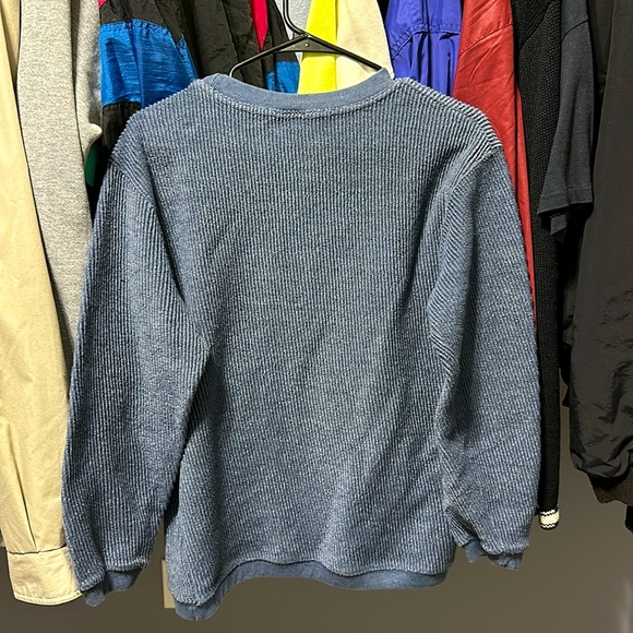 Y2k UC Berkeley California Corduroy Crewneck Sweatshirt - Picture 6 of 6